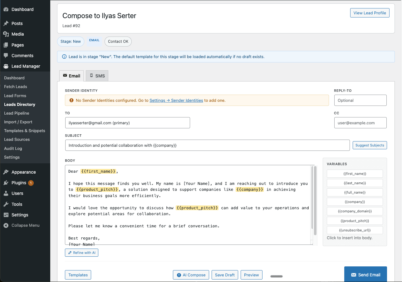Write 50 personalised emails in the time it used to take you to write three.